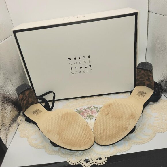 White House Black Market Ankle Strap Sandals Just in Time for Summer! - Picture 3 of 7